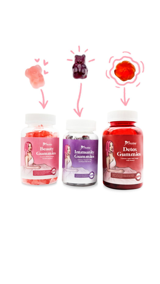 PRINCESSA All-Three Gummies