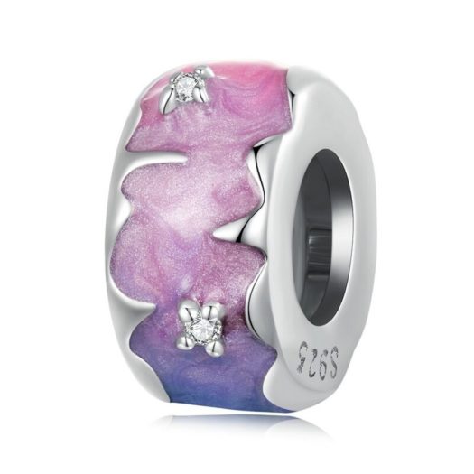 Fantasy Series 925 Sterling Silver Dreamlike Milky Way Charm